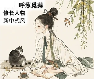 江南烟雨水墨